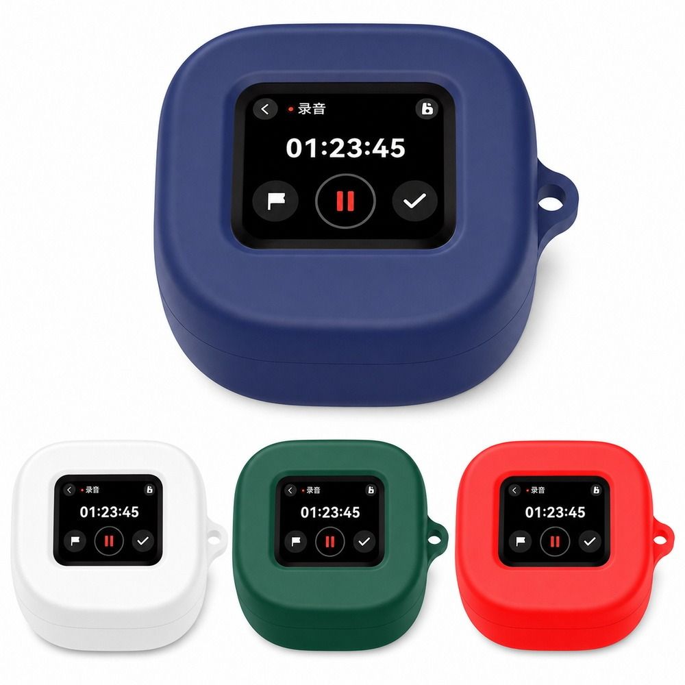 Earbuds Charging Case - With Carabiner Silicone Protective Case Anti
