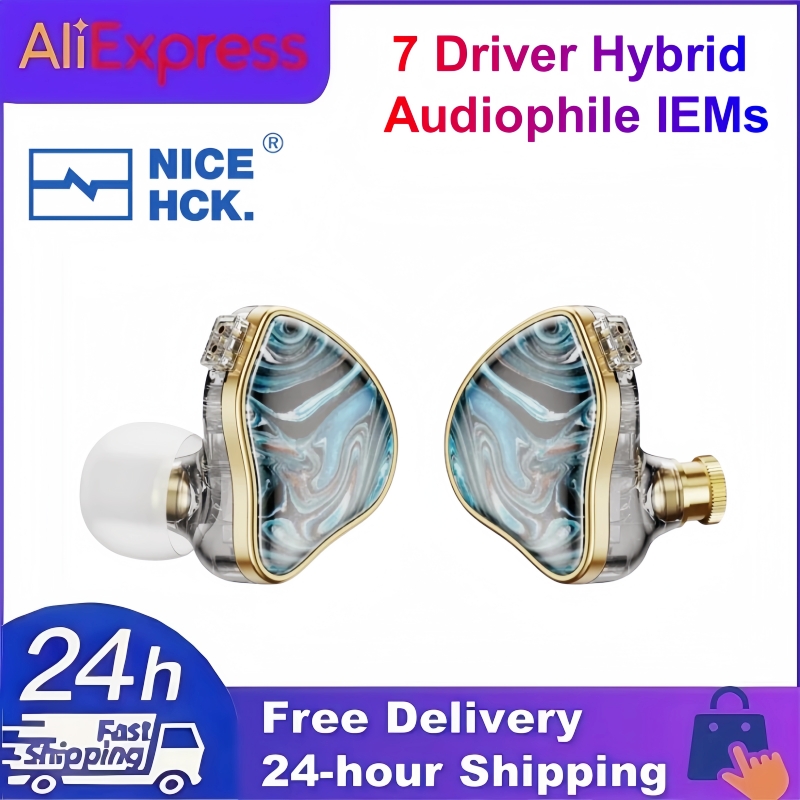 Audiophile Headphone Wired - NICEHCK NX7MK4 MK4 7 Driver Units