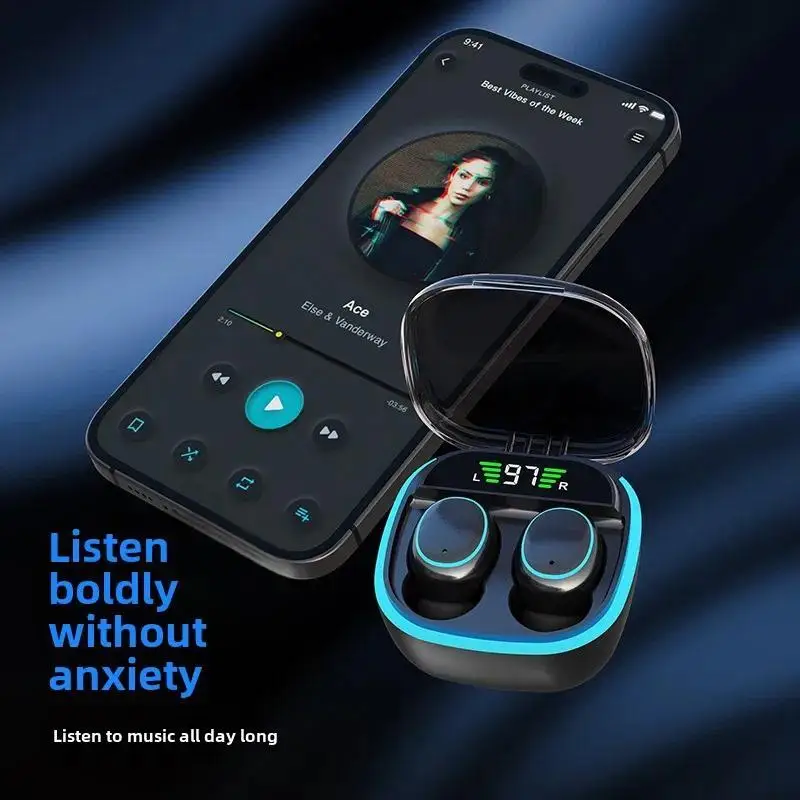 TWS Wireless Headphones LED Po - Usb C Earphone บทวิจารณ์และราคา