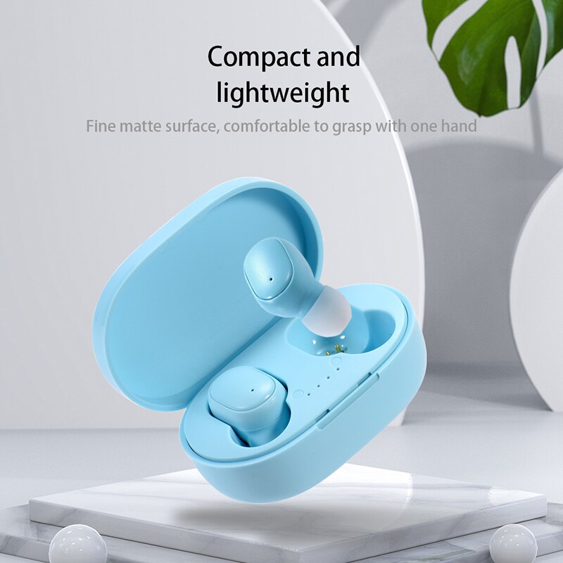 A6S TWS Earphones Wireless Blu - Wireless Earbuds Tws บทวิจารณ์และราคา