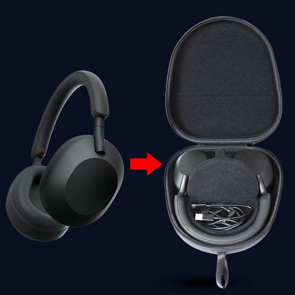 Hard Travel Case EVA Hard Carr - Headphone Case Hard บทวิจารณ์และราคา