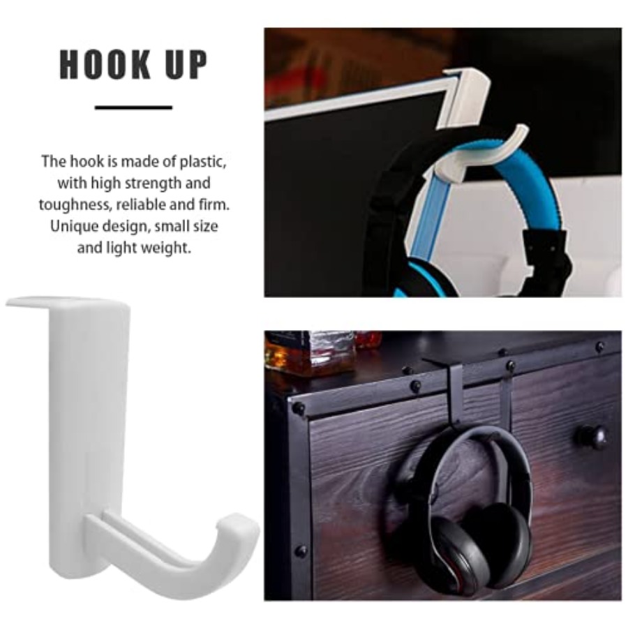2 Pack Headphone Stand Hook He - Headphone Stand Desk บทวิจารณ์และราคา
