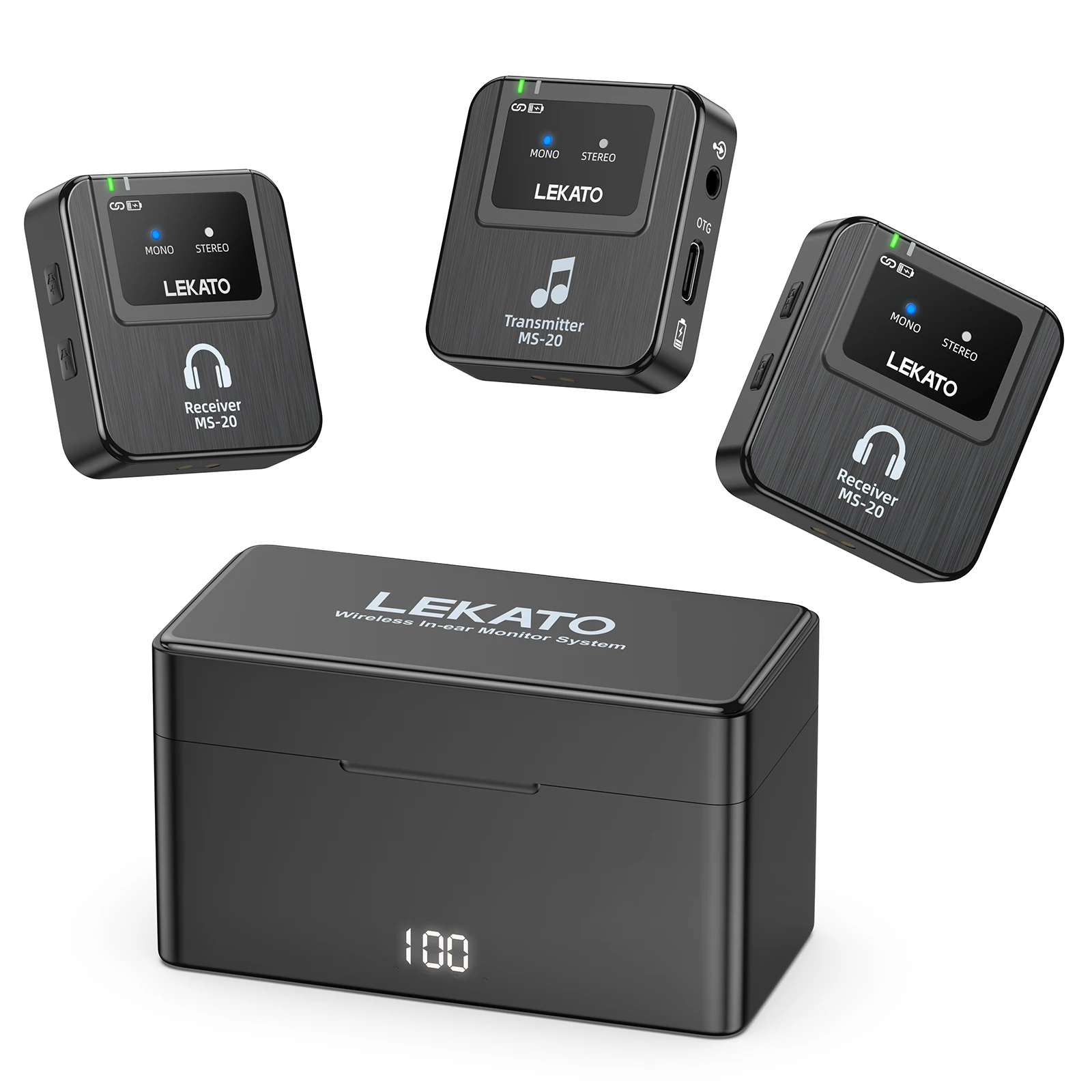 Lekato Wireless In-Ear Monitor - In Ear Monitor Iem บทวิจารณ์และราคา