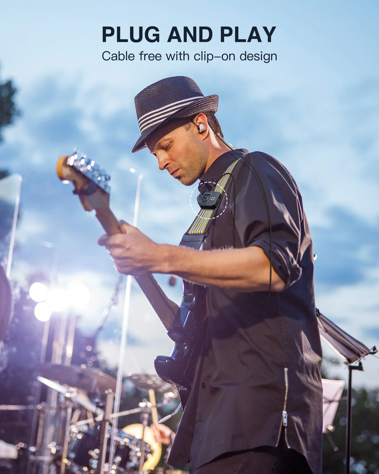 Lekato Wireless In-Ear Monitor - In Ear Monitor Iem บทวิจารณ์และราคา