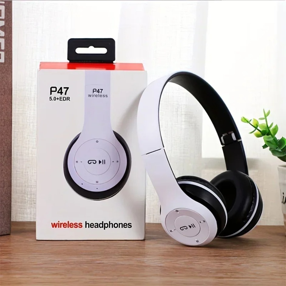 P47 Wireless Bluetooth Headpho - Audiophile Headphone Wired บทวิจารณ์และราคา