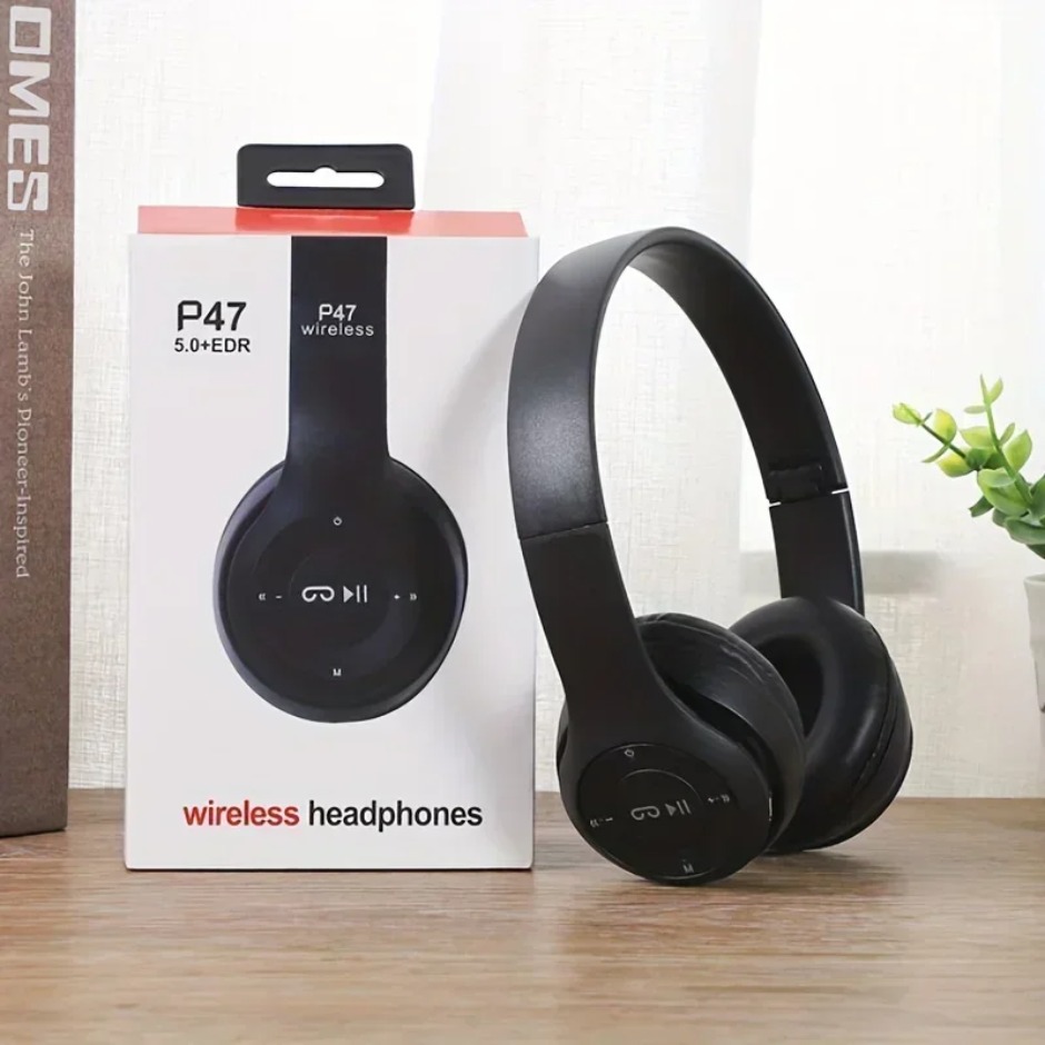 P47 Wireless Bluetooth Headpho - Audiophile Headphone Wired บทวิจารณ์และราคา