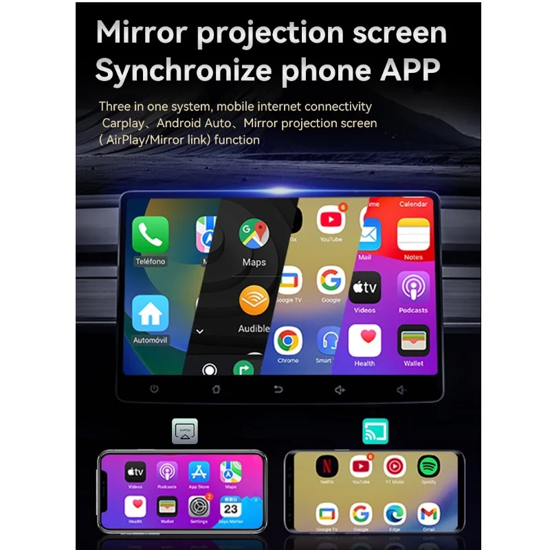 clearance price 3 In 1 Mirror  - Bluetooth Adapter Receiver บทวิจารณ์และราคา
