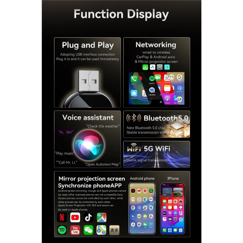 clearance price 3 In 1 Mirror  - Bluetooth Adapter Receiver บทวิจารณ์และราคา