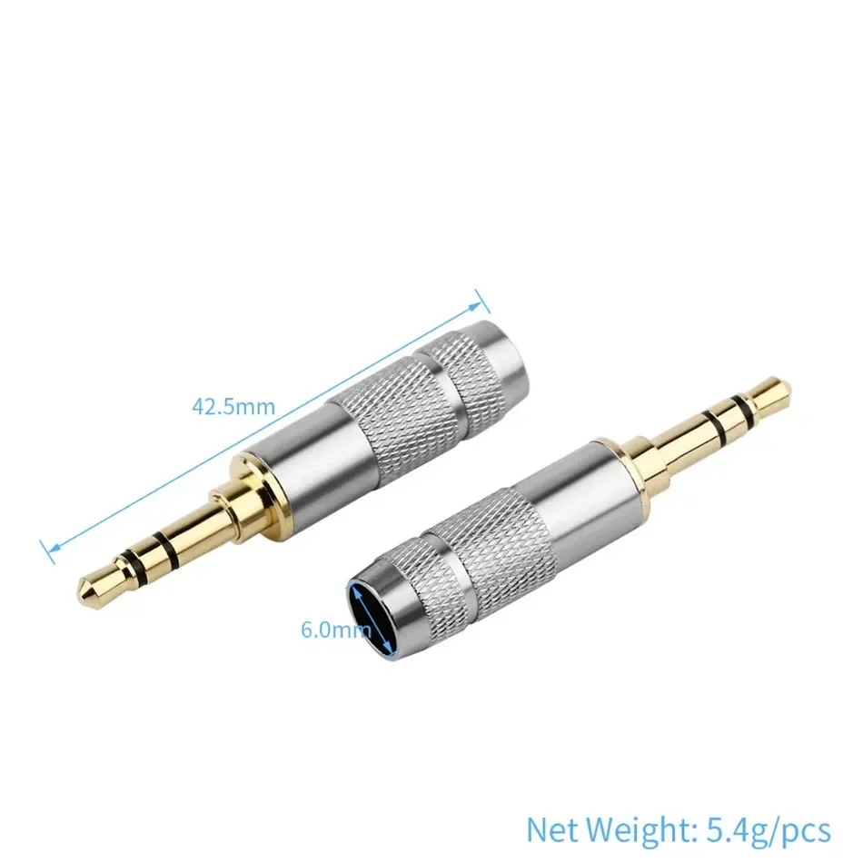 DIY 3.5mm Jacks Audio Plug 3 4 - Cable Extension 3.5 บทวิจารณ์และราคา