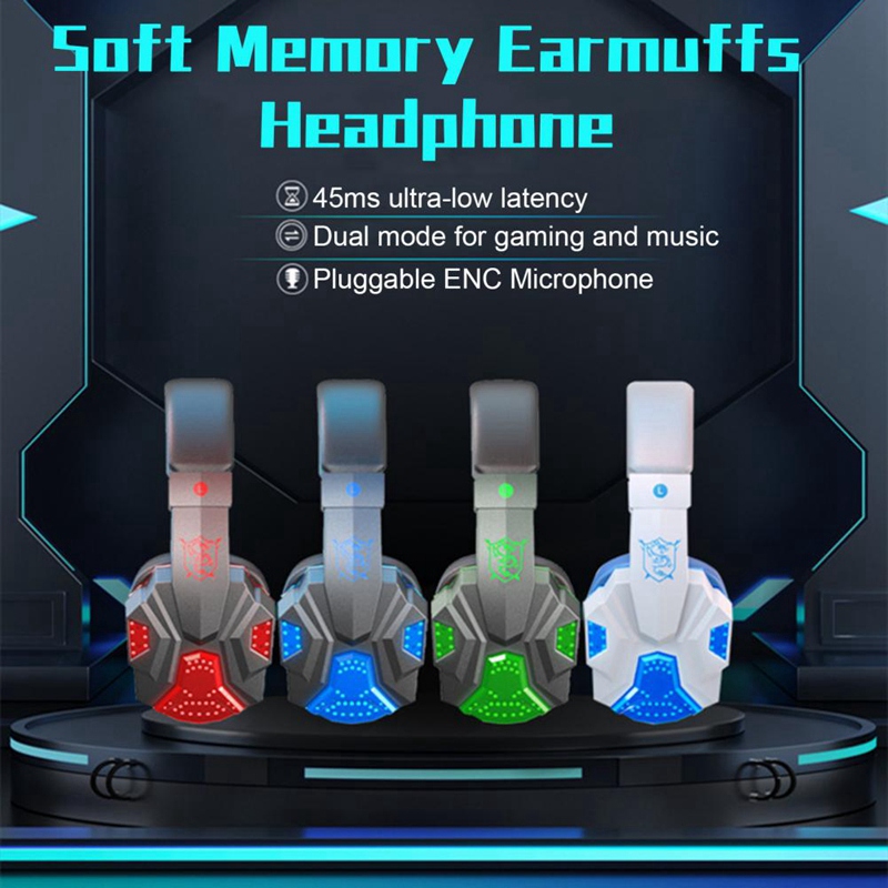 Wireless Headset Gaming Headse - Gaming Headset Rgb บทวิจารณ์และราคา