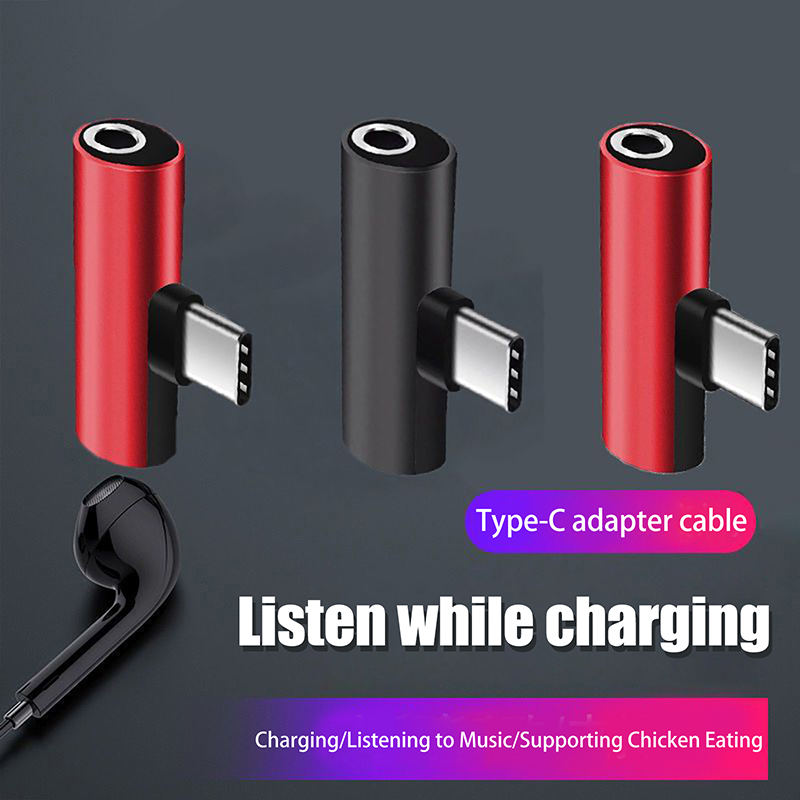 USB Type-C To 3.5 Mm Headphone - Earphone Splitter Jack บทวิจารณ์และราคา
