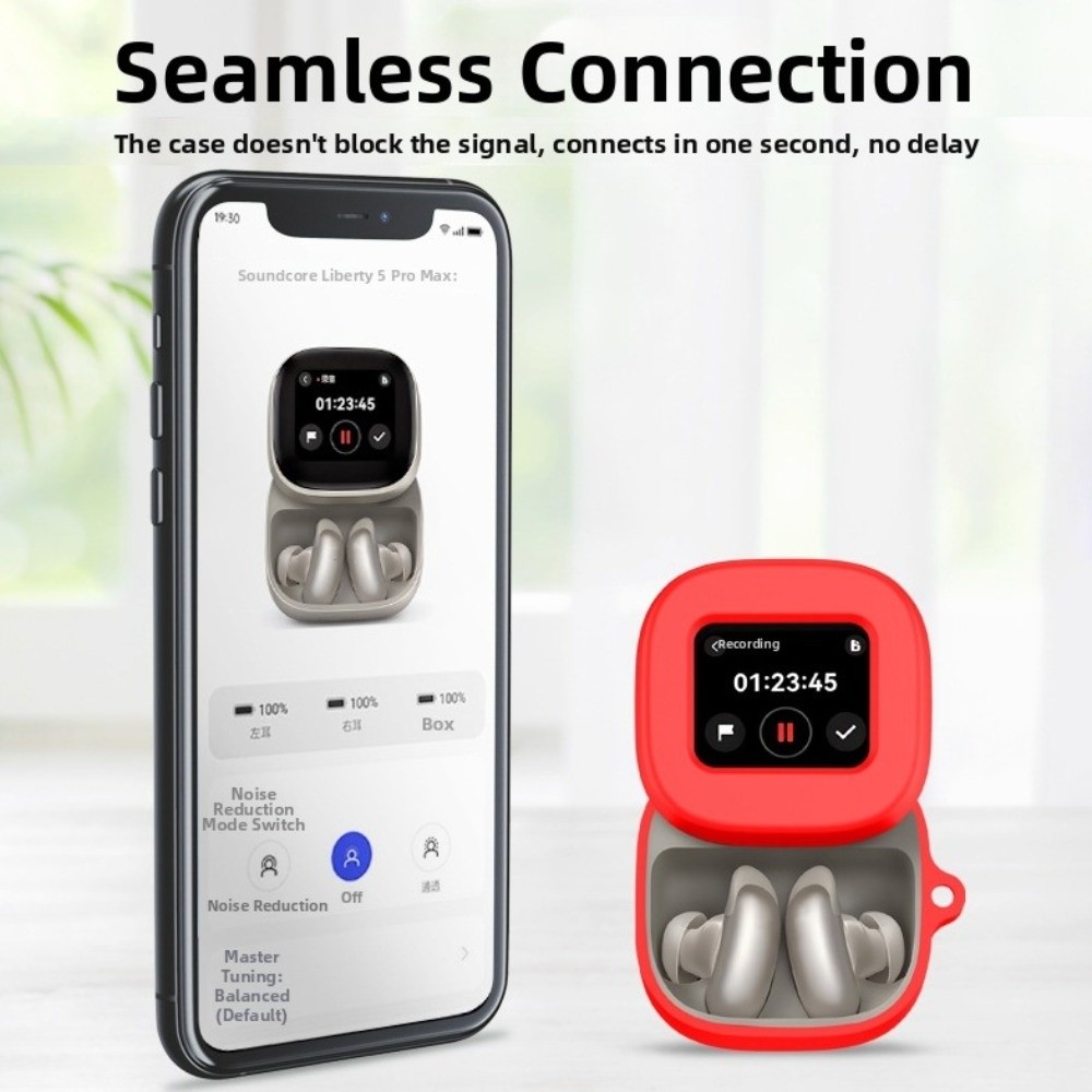 With Carabiner Silicone Protec - Earbuds Charging Case บทวิจารณ์และราคา