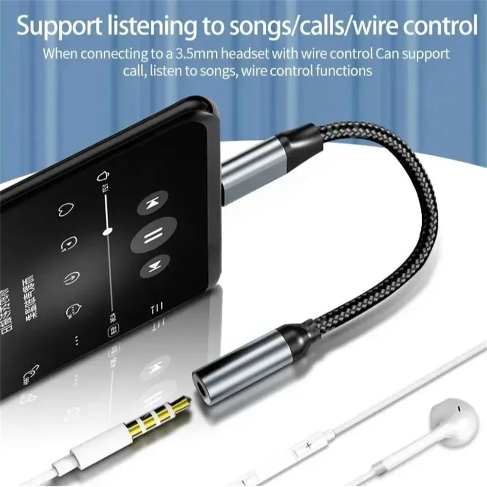 USB Type C To 3.5mm Audio Adap - Audiophile Headphone Wired บทวิจารณ์และราคา
