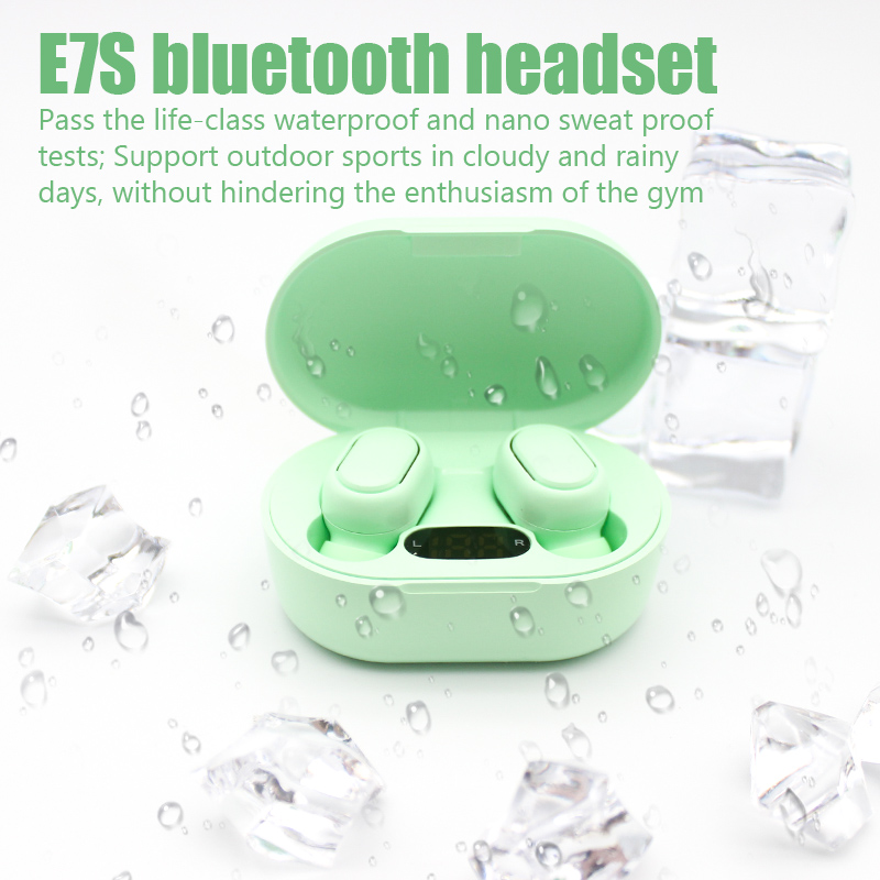 E7S TWS Fone Bluetooth Earphon - Wireless Earbuds Tws บทวิจารณ์และราคา