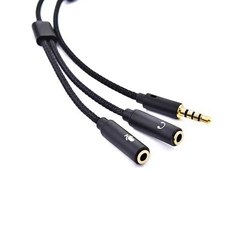3.5mm Audio Splitter Y Jack 1  - Earphone Splitter Jack บทวิจารณ์และราคา