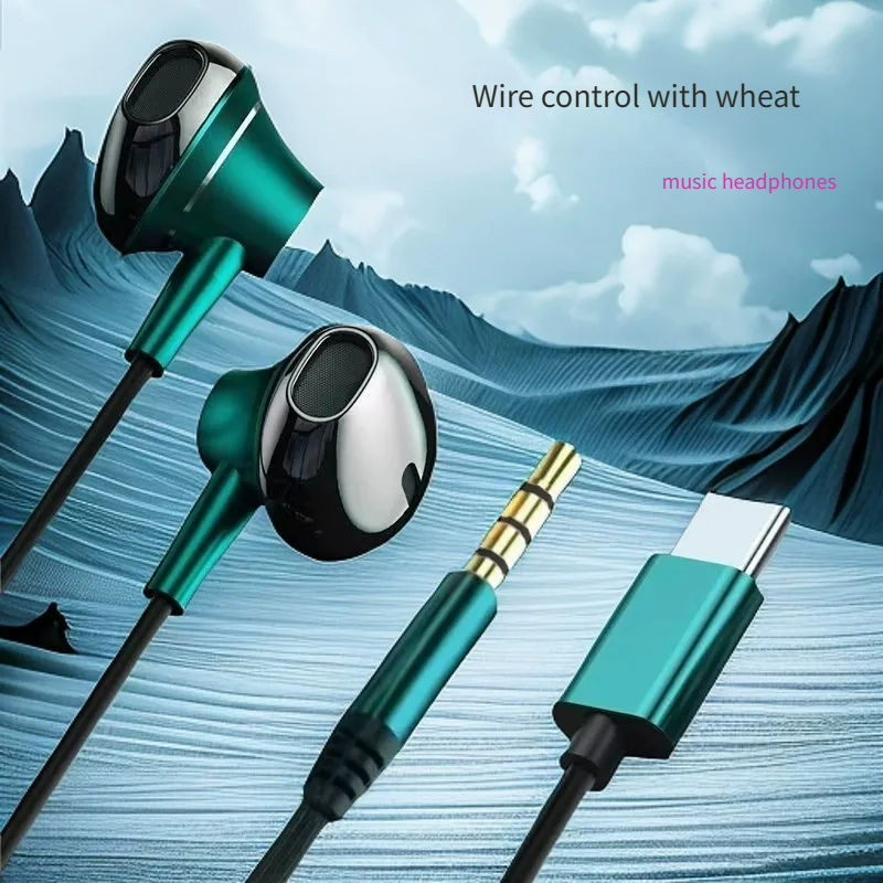 Type-C In-Ear Wired Karaoke He - Audiophile Headphone Wired บทวิจารณ์และราคา