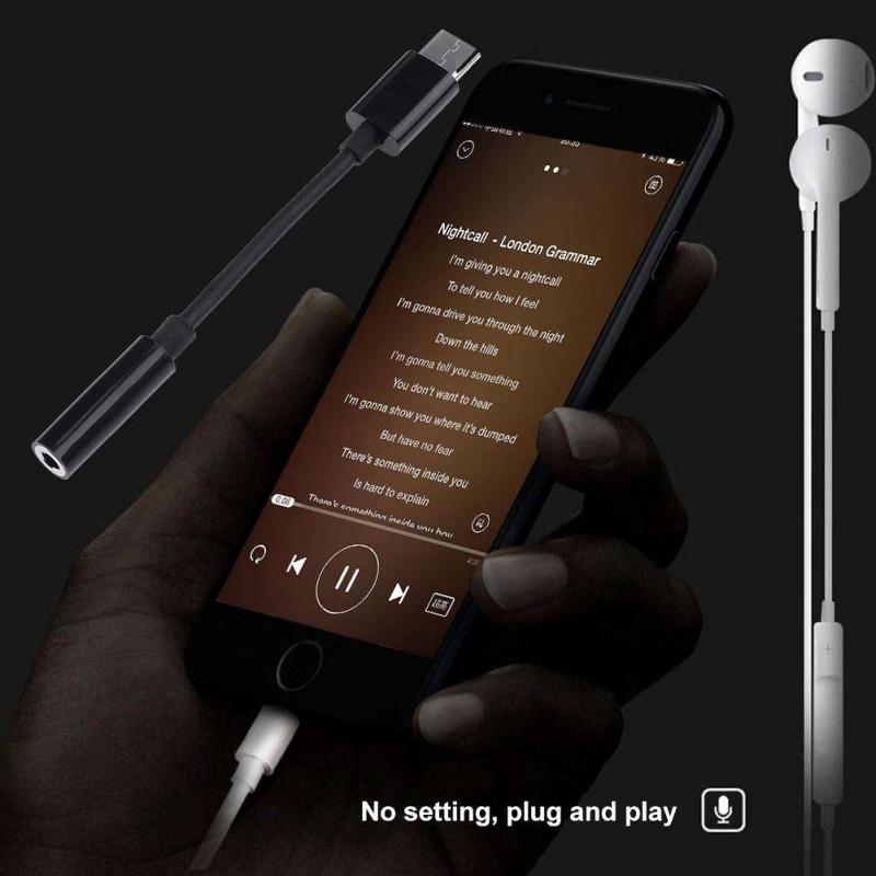 Type C to 3.5mm Jack Earphones - Cable Extension 3.5 บทวิจารณ์และราคา